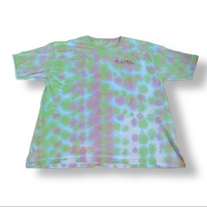 Salt Life Tie Dye Pirate Flag Shirt